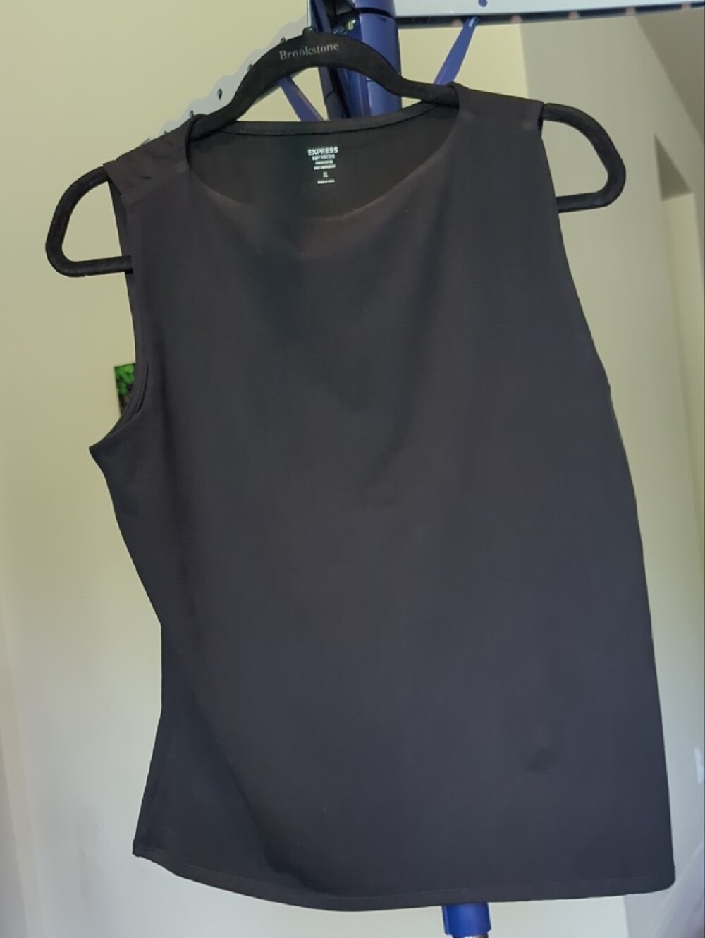 Express Black Sleeveless Crewneck Camisole